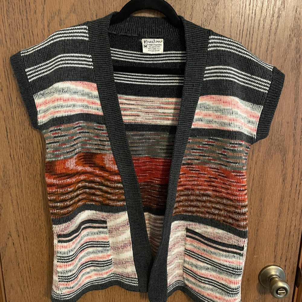 Women's Striped Sweater by - Multicolor